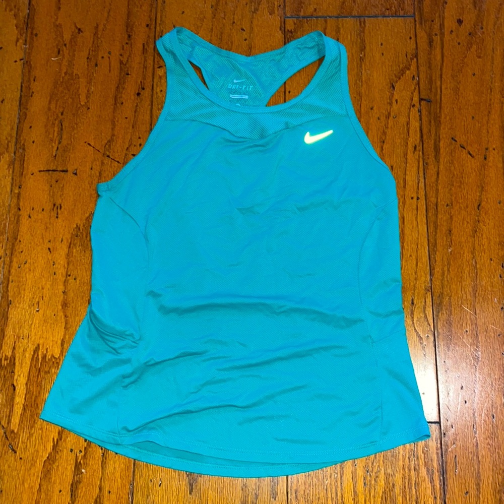 Nike size Small, pretty sea green Nike running tank